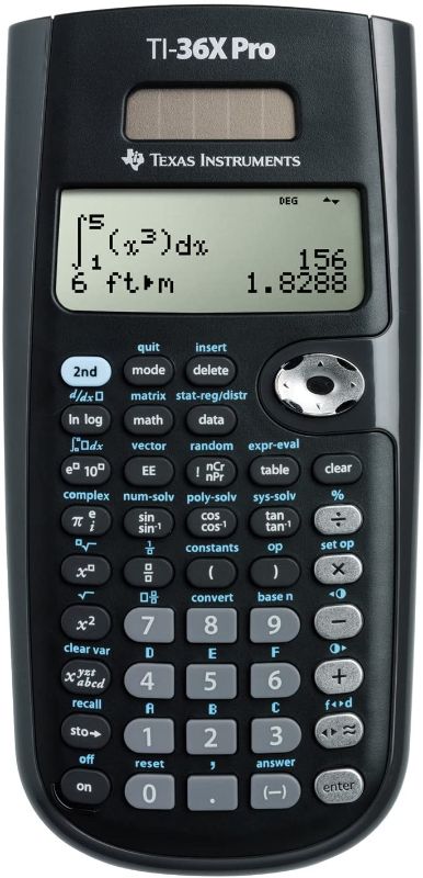 Photo 1 of Texas Instruments TI-36X Pro Engineering/Scientific Calculator
