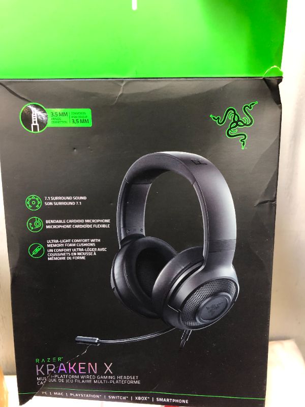 Photo 4 of Razer Kraken X Wired Headset
