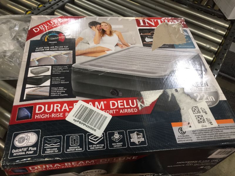 Photo 1 of Intex 64417ed Queen Size Dura Beam Hi Rise Airbed