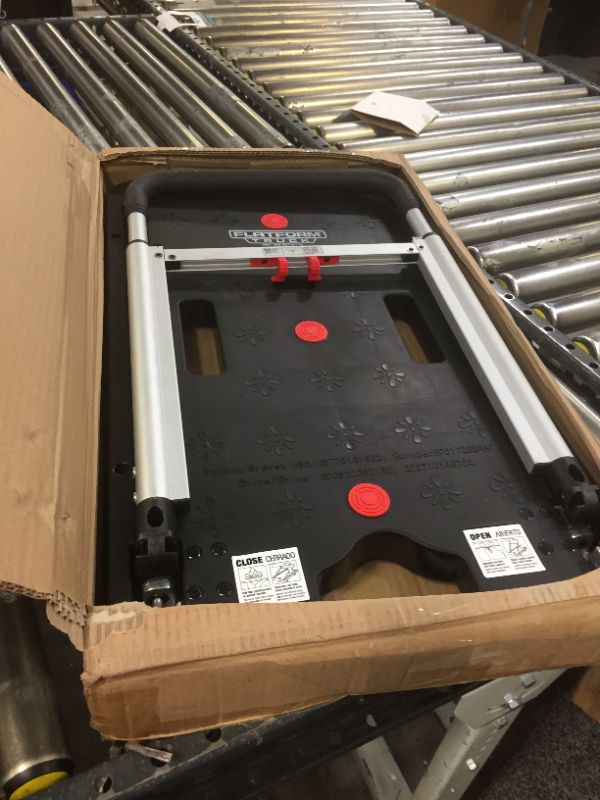 Photo 1 of Magna Cart Flatform 4-Wheel Folding Cart