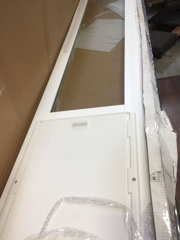 Photo 1 of Ideal Pet Products VIP Vinyl Insulated Pet Patio Door Extra Large White 2.5" x 16" x 94.5"