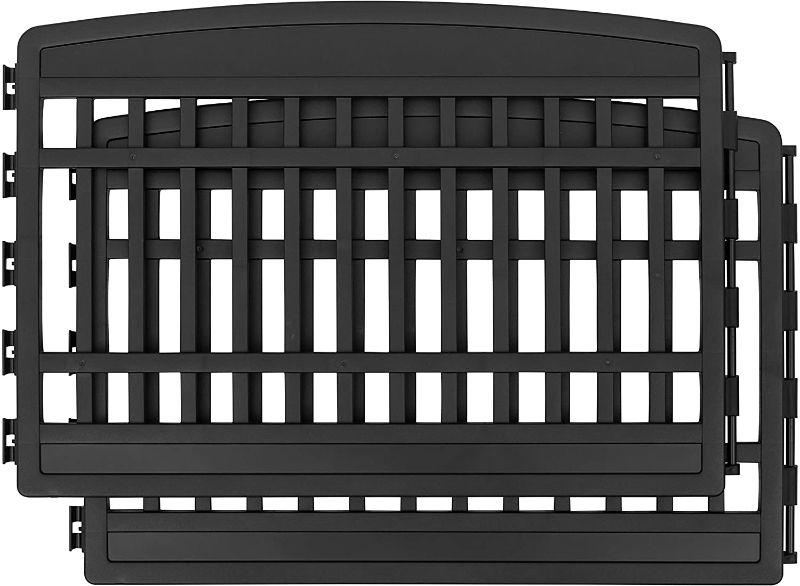 Photo 1 of IRIS USA 24'' 2 Panel Exercise Pet Playpen Add-On, Black CI-600E