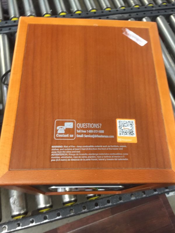 Photo 1 of Dr. Infrared Heater DR-968 Portable Space Heater, 1500-Watt
