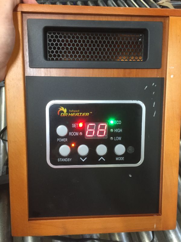 Photo 1 of Dr. Infrared Heater DR-968 Portable Space Heater, 1500-Watt