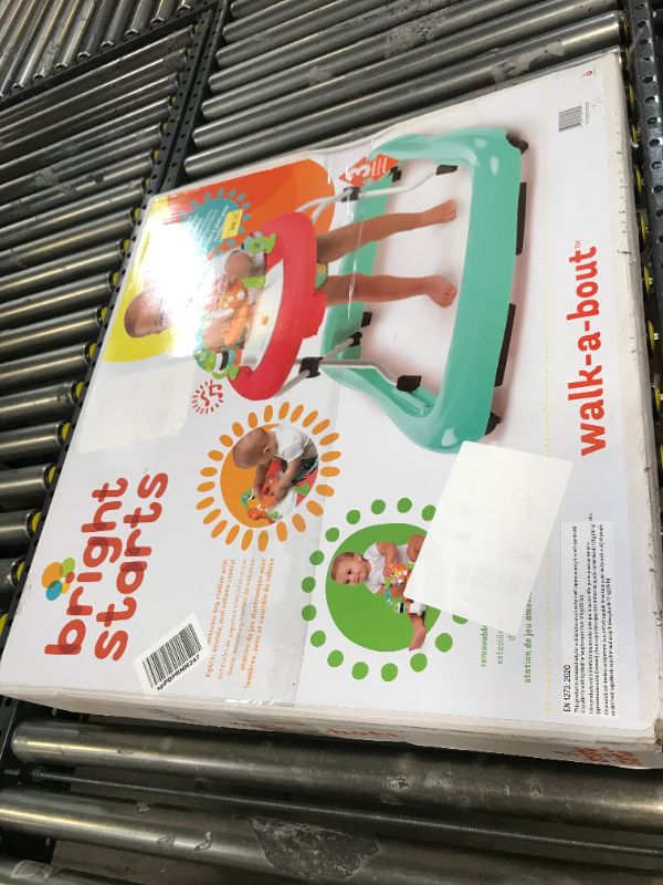 Photo 2 of Bright Starts Roaming Safari Baby Walker with Activity Station