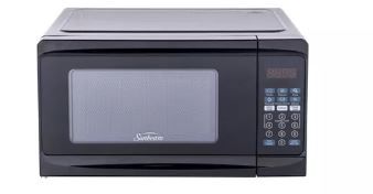 Photo 1 of Sunbeam 0.7 cu ft 700 Watt Microwave Oven - Black - SGCMV807BK-07