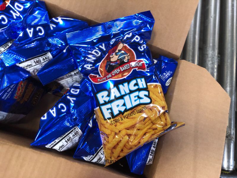 Photo 1 of Andy Capp'S Ranch Fries Snacks, 3-Oz Bag (Pack Of 12)
