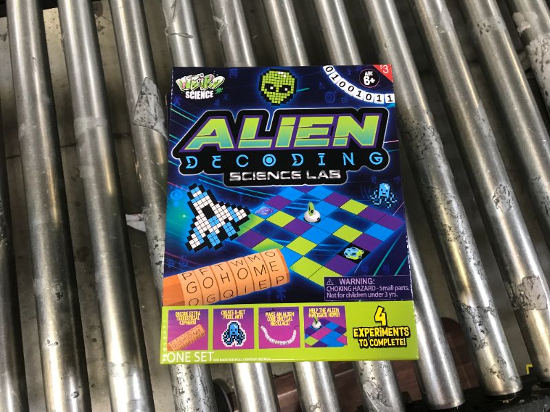 Photo 1 of Alien decoding science lab kit 4 pack bundle