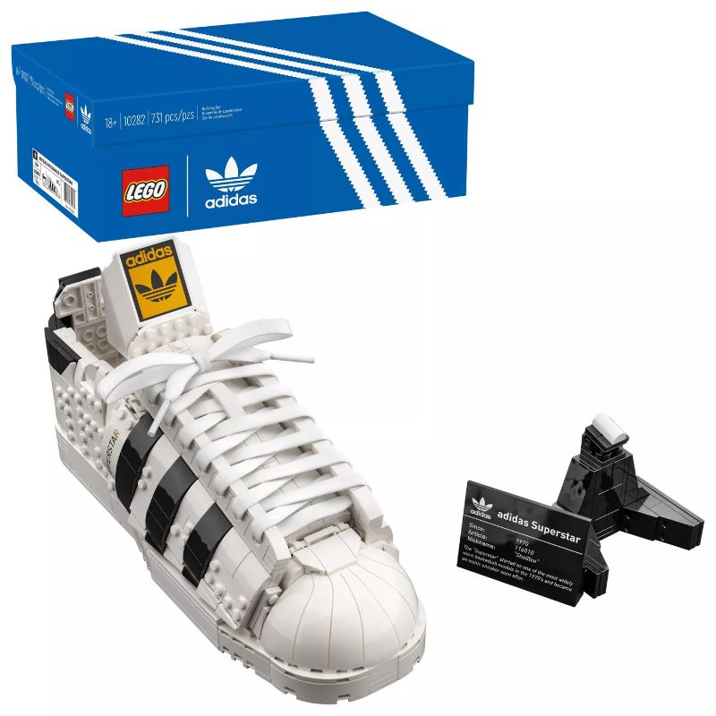 Photo 1 of LEGO adidas Originals Superstar 10282 Building Kit
