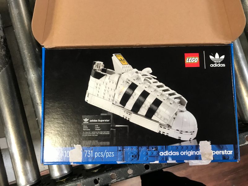 Photo 2 of LEGO adidas Originals Superstar 10282 Building Kit
