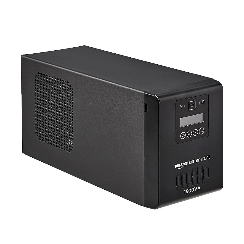 Photo 1 of AmazonCommercial Pure Sinewave UPS Battery Backup Surge Protector Mini-Tower, 8 Outlets, AVR - 1000VA, 700W