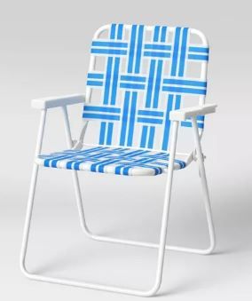 Photo 1 of 2 Pack Webstrap Folding Beach Sand Chair - Sun Squad™