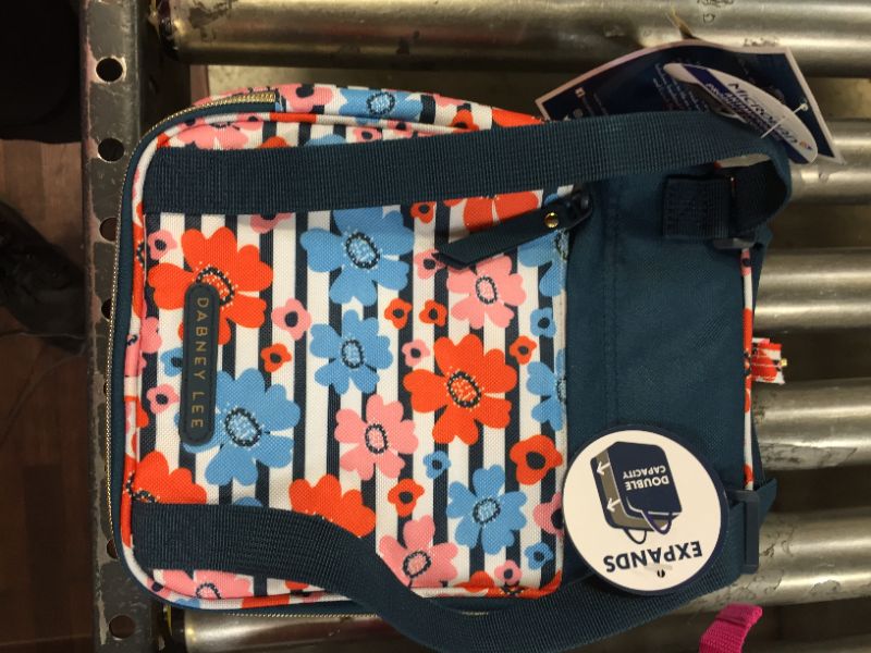 Photo 1 of Dabney Lee by Arctic Zone Expandable Lunch Bag - Orange Minty Floral and 