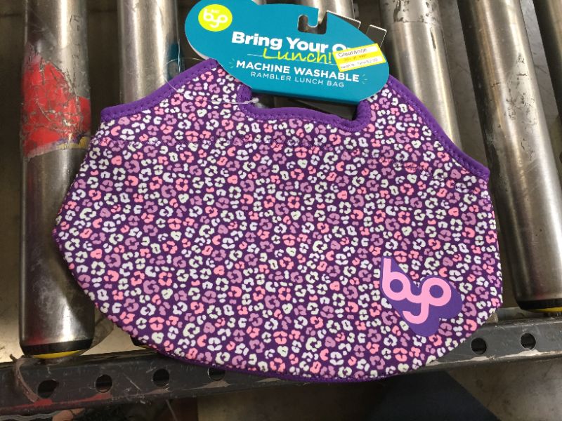Photo 1 of BYO Rambler Lunch Tote - Purple/Leopard and 2 Cat and Jack Ice Packs 
