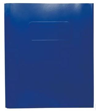 Photo 1 of Box of 2 Pocket Paper Folder with Prongs Blue - Pallex