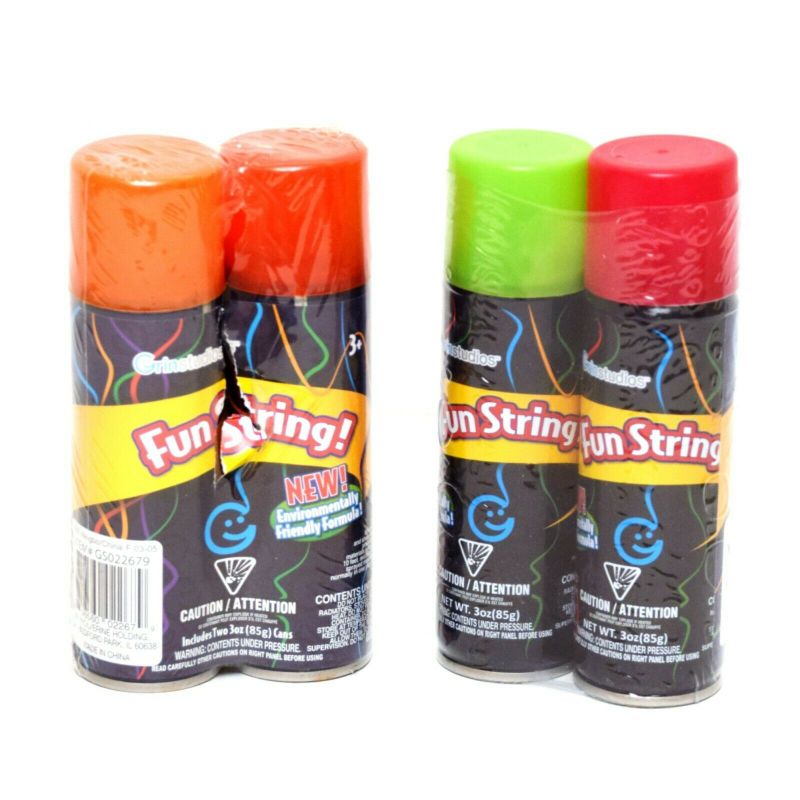 Photo 1 of 4 Pack Fun String Green Blue Purple Pink Sily String 