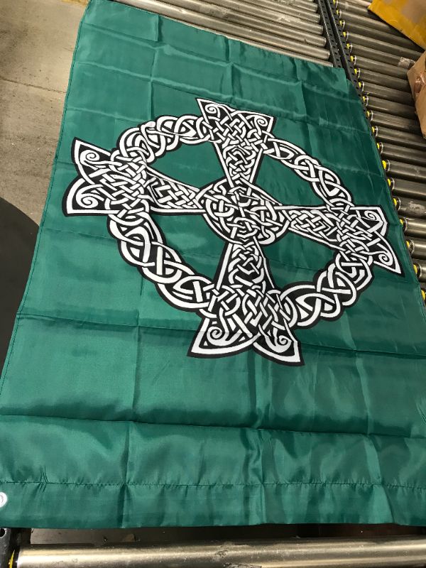 Photo 2 of 2 Pack of 3ft by 5ft Banners K9 Police Banner and Celtic Cross Banner 