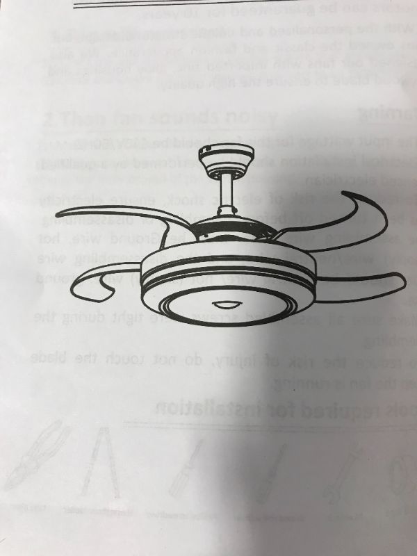 Photo 1 of Ceiling Fan Generic Make 