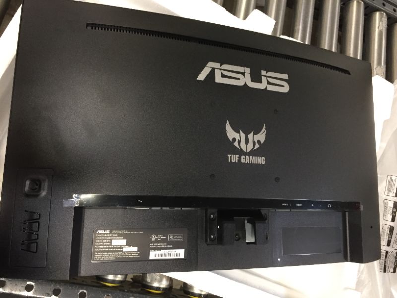 Photo 1 of BROKEN SCREEN ASUS TUF Gaming 27" 2K HDR Curved Monitor (VG27WQ1B) - WQHD (2560 x 1440)