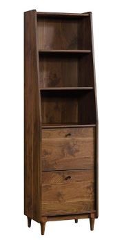 Photo 1 of 70" Harvey Park Narrow Bookshelf Walnut - Sauder BRAN NEW BRAND NEW 
