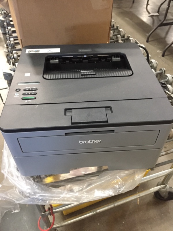 Photo 3 of PARTS ONLY
Brother Compact Monochrome Laser Printer, HL-L2350DW- Wireless Printing, Duplex Two-Sided Printing, Business Office Bundle, Amazon Dash Replenishment Ready, BROAGE 64GB USB PEN + 6Ft USB Printer Cable

//TESTED AND FUNCTIONAL 
