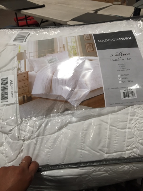 Photo 2 of **KING**Alexis Ruffle Comforter Set - 5pc