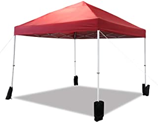 Photo 1 of Amazon Basics Outdoor Pop Up Canopy, 10ft x 10ft with Wheeled
*ITEM PART ONLY**SOLD AS-IS***