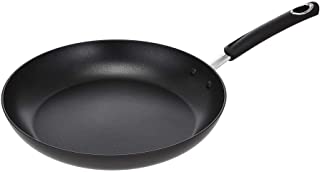 Photo 1 of Amazon Basics Hard Anodized Non-Stick 12.5-Inch Skillet, Black