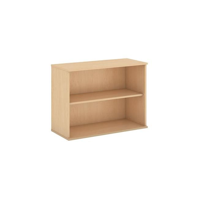 Photo 1 of Bush Business Furniture 2 Shelf Bookcase, 30"H, Natural Maple, Standard Delivery
