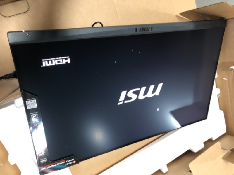 Photo 3 of MSI QHD Rapid-IPS Quantum DOT Gaming Non-Glare Super Narrow Bezel 1ms 2560 x 1440 165Hz Refresh Rate Adjustable Arm G-Sync Compatible 27” Gaming Monitor (Optix MAG274QRF-QD)
