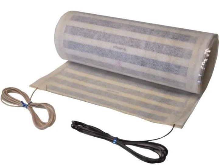 Photo 1 of 5 ft. x 36 in. 120-Volt Peel and Stick Radiant Floor Heating Mat for Tile and Glue-Down Floors (Covers 15 sq. ft.)
