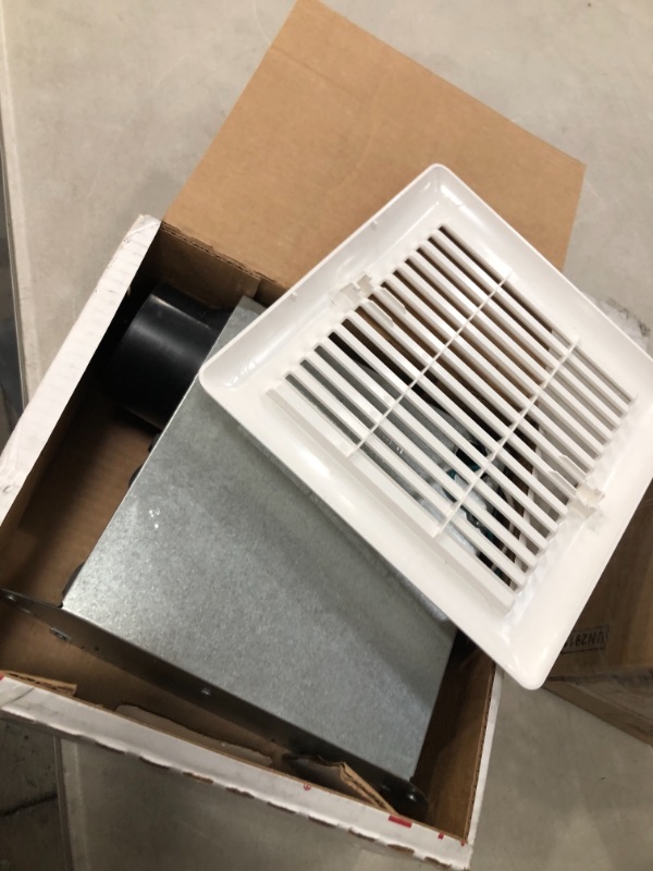 Photo 2 of 50 CFM Ceiling/Wall Mount Bathroom Exhaust Fan