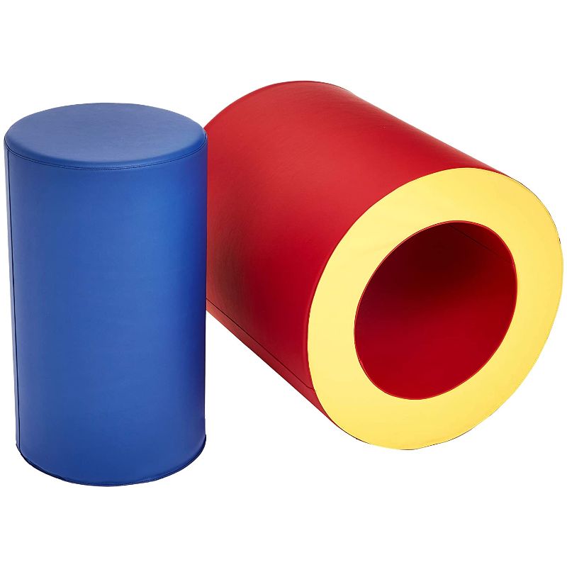 Photo 1 of Amazon Basics Kids Soft Play Barrel Toy, 2-Piece
DAMAGED PLEASE SEE PHOTOS 