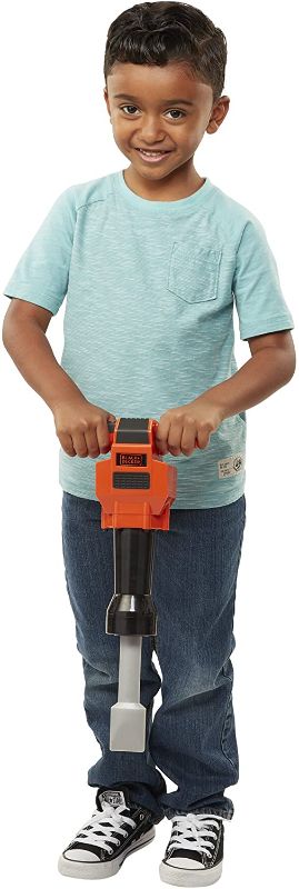 Photo 1 of BLACK+DECKER Junior Kids Power Tools - Jackhammer with Realistic Sound & Action! Role Play Tools for Toddlers Boys & Girls Ages 3 Years Old and Above