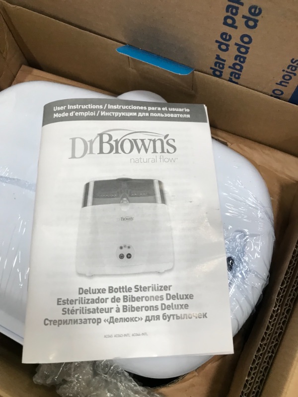 Photo 3 of Dr. Brown's Deluxe Electric Steam Bottle Sterilizer, Gray