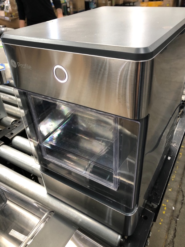 Photo 7 of *USED*
GE Profile Opal | Countertop Nugget Ice Maker with Side Tank | Portable Ice Machine with Bluetooth Connectivity | Smart Home Kitchen Essentials | Stainless Steel Finish | Up to 24 lbs. of Ice Per Day
