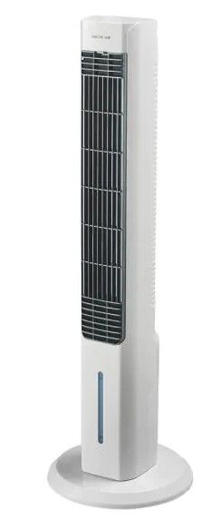 Photo 1 of Oscillating 305 CFM 3-Speed Tower Portable Evaporative Cooler for 100 sq. ft.
