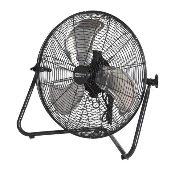 Photo 1 of 20 in. 3-Speed High Velocity Floor Fan
