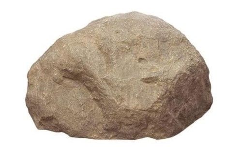 Photo 1 of 18 in. x 23 in. x 13 in. Fiberlite Medium Imitation Tan Landscape Rock
