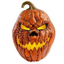 Photo 1 of 21 in. Grimacing LED Jack O' Lantern
