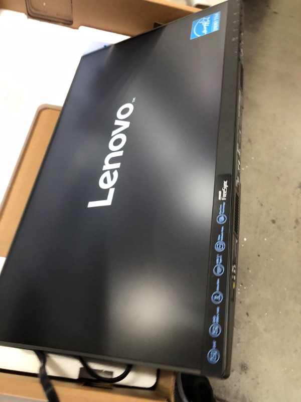 Photo 3 of Lenovo Q24h-10 23.8-inch QHD (2560 x 1440) USB-C LCD Monitor, LED Backlit, AMD FreeSync, 75Hz, 4ms, 99% sRGB, Speakers, Low Blue Light, 66A8GCC6US Warm Gray