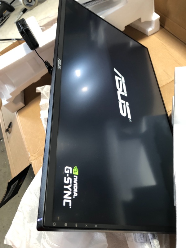 Photo 2 of ASUS TUF Gaming 27" 2K HDR Gaming Monitor (VG27AQ) - WQHD (2560 x 1440), 165Hz (Supports 144Hz), 1ms, Extreme Low Motion Blur, Speaker, G-SYNC Compatible, VESA Mountable, DisplayPort, HDMI