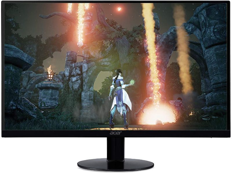 Photo 1 of Acer SB230 Bbix 23" Full HD (1920 x 1080) IPS Ultra-Thin Zero Frame Monitor with AMD Radeon FREESYNC Technology - 1ms | 75Hz Refresh (HDMI & VGA ports), Black
