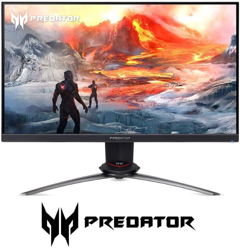 Photo 1 of Acer Predator XB273 Xbmiprzx 27" FHD (1920 x 1080) IPS NVIDIA G-SYNC Gaming Monitor with Up to 0.1ms (G to G), 240Hz, 99% sRGB (1 x Display Port & 1 x HDMI Port), Black
