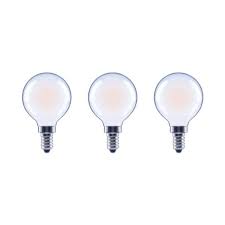Photo 1 of 25-Watt Equivalent G25 Dimmable ENERGY STAR Clear Glass Filament Vintage Edison LED Light Bulb Bright White (2 3-Packs)
