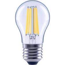 Photo 2 of 100-Watt Equivalent A15 Dimmable Appliance Fan Clear Glass Filament LED Vintage Edison Light Bulb Bright White (4 3-Packs)
