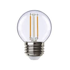 Photo 1 of 25-Watt Equivalent G16.5 ENERGY STAR and CEC Title 20 Dimmable LED Filament Light Bulb in Soft White (5 3-Packs)
