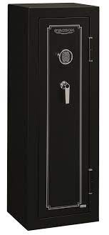 Photo 1 of 14-Gun Safe Electronic Lock in Matte Black
