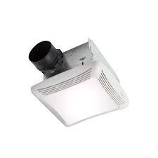 Photo 1 of 50 CFM Ceiling Bathroom Exhaust Fan with Light
