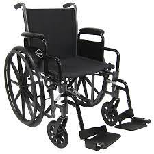 Photo 1 of 18in Lightweight Steel Wheelchair
